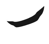 Alerón Trasero Coche para Toyota para Camry 2018-2023 Alerón Trasero Maletero Estilo R Kit Carrocería Ventana Trasera Y Techo Auto Spoiler ala del Alerón Trasero(Trunk Glossy Black)