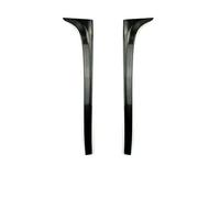 Alerón Trasero Coche para VW para Golf 7 MK7 para 2014-2018 2 Uds Ventana Trasera Alerón Lateral Embellecedor Labio Canards Splitter(Carbon Fibre Pattern)