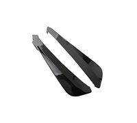 Alerón Trasero Coche Universal Car Rear Bumper Strip Lip Spoiler Difusor Splitter Protector Falda Lateral Extensión Wrap Ángulo Falda Lateral para Alfa para Romeo para 159(Negro)