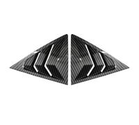 Alerón Trasero Compatible Con Mazda 6 2002-2016, Rejilla Trasera Coche, Ventana Lateral, Cubierta Obturador, Pegatina Embellecedora, Accesorios Pala De Ventilación AleróN de Labio(Carbon Look)
