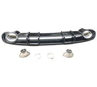 Alerón trasero con doble tubo de escape para Audi A4 2015-S4