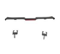 Alerón Trasero De Coche para J&eep Wrangler JK JL 2018-2024 Alerón Trasero del Techo Coche con Cubiertas De Bisagra Trasera Ventana Luz Freno SCSTHRCRA