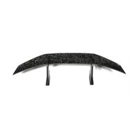 Alerón trasero de fibra de carbono para maletero, compatible con Lamborghini Huracan LP580 LP610, alerón trasero de carbono forjado, estilo de coche.(Forged Carbon)