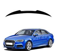 Alerón Trasero de Maletero para Audi A3 S3 8V Sedan M4 2014 2015 2016 2017 2018 2019 2020,Coche Aleron Trasero,Material ABS,Alerones Spoiler Techo,Autopartes,Gloss Black