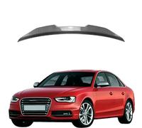 Alerón Trasero de Maletero para Audi A4 S4 B8 PSM 2009 2010 2011 2012 2013 2014 2015 2016,Coche Aleron Trasero,Material ABS,Alerones Spoiler Techo,Autopartes,Carbon Look