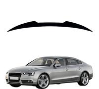 Alerón Trasero de Maletero para Audi A5 8T Sportback Four-Door M4 2007 2008 2009 2010-2016,Coche Aleron Trasero,Material ABS,Alerones Spoiler Techo,Autopartes,Gloss Black