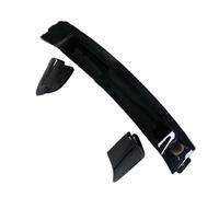 Alerón Trasero De Plástico ABS Sin Pintar Con Imprimación De Color Negro Y Blanco Para Civic FD2 2006 2007 2008 2009 2010 2011(Black)