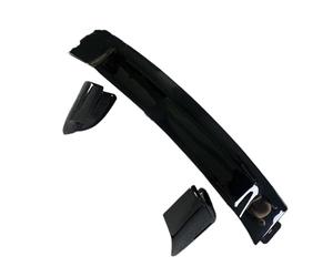 Alerón Trasero De Plástico ABS Sin Pintar Con Imprimación De Color Negro Y Blanco Para Civic FD2 2006 2007 2008 2009 2010 2011(Black)