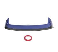 Alerón Trasero de Techo Estilo Clubsport La extensión del alerón aerodinámico de Fibra de Vidrio ABS de Alto Rendimiento Mejora la Estabilidad para MK8 Standard 2021+ GTI (Azul y Negro)