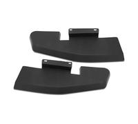 Alerón trasero del coche 2 piezas de parachoques trasero coche negro cenefa esquina divisor lateral cuarto faldón para Ford para Mustang 2015-2020