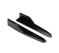 Alerón trasero del coche Divisor lateral de parachoques trasero coche para Toyota para Camry SE XSE 2018 2019 2020 Accesorios para(Glossy black)