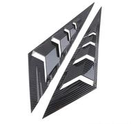 Alerón trasero del coche Embellecedor adhesivo para ventana lateral de rejilla ventilación trasera coche para Hyundai para Elantra 2021 2022(Carbon texture)