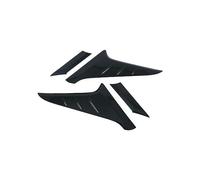 Alerón trasero del coche Para Hyundai para Kona para Encino Kauai 2019 2018 2017 cubierta embellecedora de alerón lateral ventana trasera coche(Chrome)