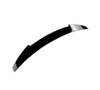 Alerón Trasero del Coche para para X6 F16 2015 2016 2017 2018 2019 alerón Trasero Ventana Techo, Tapa Maletero, alas, impresión Carbono, Aleta Trasera embellecedora(Glossy Black)