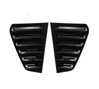 Alerón trasero del coche Para VW para GOLF MK7 .5 GTI/GTD R 2014-2019 2x contraventana lateral de la ventana trasera del automóvil para embellecedor(Glossy Black)