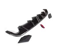 Alerón Trasero Difusor Trasero para VW para Golf MK6 para GTI 2008-2013 Kit Carrocería Negro Brillante Parachoques Alerón Divisor Plástico Difusor Labios(Type Carbon Surface)