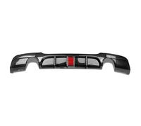 Alerón Trasero Difusor Trasero Tubo Escape Doble Estilo F1 para 3ER E90 E91 330 335is para M-Tech 2005-2013 Alerón Trasero Techo(Aspecto de Carbono)