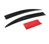 Alerón Trasero Labio Juego De 3 Alerones Techo Universales ABS para Sedán con Extensión Aerodinámica Y Longitud Ajustable Spoiler De Techo(Red)