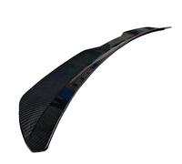 Alerón Trasero Maletero Accesorios del Cuerpo Alerón Techo Labio Maletero Trasero Coche para Benz para Smart para Fortwo para 451(Fake Carbon Fiber)