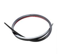 Alerón Trasero Maletero Alerón Coche PU Flexible Universal 1,2 M Pegatina ala Techo Goma Suave Embellecedor Autoadhesivo Capó Escotilla Puerta Decorativa(Carbon Fiber)
