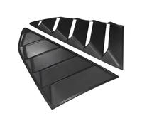 Alerón Trasero Maletero para Chevrolet para Camaro 2016 2017 2018 Cubierta De Persiana Trasera Alerón Rejillas Laterales Y Moldura Ventilación(Matte Black)