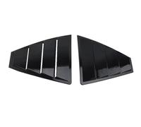 Alerón Trasero Maletero para Hyundai para Elantra 2017-2019 Cubierta De Persiana para Ventana Trasera con Rejillas Laterales(Glossy Black)