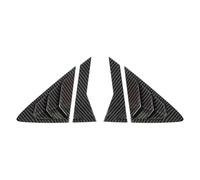 Alerón Trasero Maletero para Hyundai para Verna 2010-2016 Cubierta De Rejilla Ventilación Lateral para Ventana Trasera(Carbon Look)