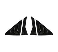 Alerón Trasero Maletero para Hyundai para Verna 2010-2016 Cubierta De Rejilla Ventilación Lateral para Ventana Trasera(Gloss Black)