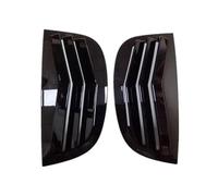 Alerón Trasero Maletero para Peugeot 208 2018-2024 Cubierta De Rejilla Lateral para Ventana Trasera(Glossy Black)