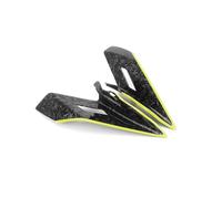 Alerón Trasero Motocicleta para CFMOTO 450SR CF450SR 2022-2023 Alerones Delanteros Laterales con Carga Aerodinámica, De Carenado Fijos(Forged Yellow)