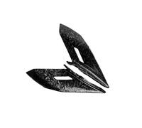 Alerón Trasero Motocicleta para CFMOTO 450SR CF450SR 2022-2023 Alerones Delanteros Laterales con Carga Aerodinámica, De Carenado Fijos(Forge Pattern Black)