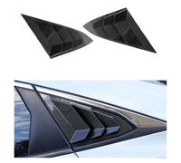 Alerón Trasero para Civic 10.ª Generación 2016-2020 Sedán, Rejillas Ventilación Laterales Traseras, Cubiertas Rejillas Ventilación, Persianas Embellecedoras Lip Wing Spoiler(Gloss Black)