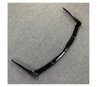 Alerón Trasero para Civic FN2 2007 2008 2009 2010 2011 Alerón De ala Carbono Sin Pintar/alerón Trasero Negro Brillante/alerón Fibra Real(Bright Black)