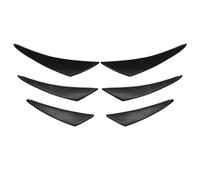 Alerón Trasero para Coche 1 Juego de separadores Labios para Parachoques Delantero Coche, duraderos, Adhesivos universales para ala Trasera