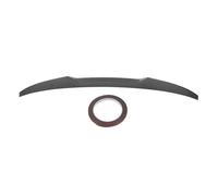 Alerón trasero para coche, alerón para maletero, aumento de rendimiento aerodinámico, carga aerodinámica para 8V Sedan 2013 2020, plástico ABS, alerón trasero para maletero negro (Estilo de fibra de
