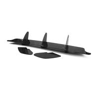 Alerón Trasero para Difusor Parachoques Trasero Soporte Labio Divisor Protector Alerón Embellecedor Escape para VW para Golf 6 Vi MK6 para GTI 2010-2014 Alerón Trasero del Coche