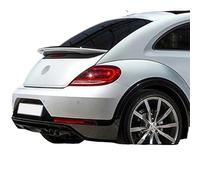 Alerón trasero para maletero de coche, compatible con VW Beetle 2013, 14, 15, 16, 17, 18, 19 y 20, ABS, pintado en color carbono negro, accesorios.(Black Orange)