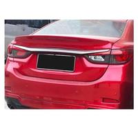 Alerón Trasero para Mazda 6 Sedan Tapa Trasera del Maletero 4 Puertas Alas Alerón del Coche 2014 2015 2016 2017 2018 Pieza Accesorios Sintonización Exterior Spoiler Wing(Rojo)