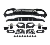 Alerón Trasero para Mercedes para Benz W177 A35 para AMG 2018+ Alerón Parachoques Trasero Divisor Tubo Escape Alerones Techo