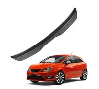 Alerón Trasero,para Se-at Ibiza 6J 6P 5-Türer 2008-2011 2012 2013 2014 2015 2016 2017 Hatchback ABS Carrocería Techo Trasero Spoiler Styling Maletero Coche Spoiler Accesorios,B/Carbon Fiber