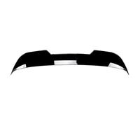 Alerón Trasero para Serie 3 G21 Wagon 2019+ ABS Alerón De Techo Trasero Alerones Medios Kit Carrocería Negro Brillante con Apariencia De Fibra De Carbono Difusor Parachoques(Black Roof)