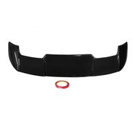 Alerón Trasero para Toyota para Corolla Cross E210 Hatchback Extensión del Techo del Maletero Moldura De Labio Patrón De Fibra De Carbono HETEVSCCK(Glossy Black)