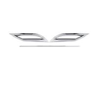 Alerón Trasero para VW para Polo 6 MK6 2017-2021 Kit Carrocería Prefacelift 3 Uds. Difusor Parachoques Trasero Alerón Salida Aire Tira Escape Cubierta Embellecedora Alerón