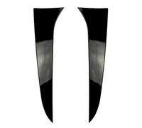 Alerón Trasero para X1 E84 2009-2015 Alerón Lateral De La Ventana del Maletero Trasero Canard Splitter Wing ABS Materail Negro Brillante Maletero Coche Alerón