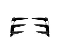 Alerón Trasero Parachoques Trasero Lateral Embellecedor Canard Maletero Alerón Cubierta Divisor para para X3 G01 LCI 2022-2024 Alerón Trasero del Coche(Negro Brillante)
