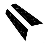 Alerón trasero RS3 mejorado para A3 S3 8Y Hatchback 2021 Plus Material ABS Textura de fibra de carbono Perfil aerodinámico Aspecto deportivo Incluye dos alas laterales (negro)