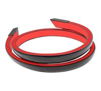 Alerón trasero universal de fibra de carbono LED de 120 cm y 12 V con luz de freno y señal de giro.