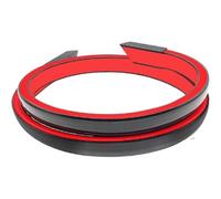 Alerón trasero universal de fibra de carbono LED de 120 cm y 12 V con luz de freno y señal de giro.