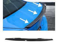 Alerón Universal De Fibra De Carbono, 45 Pulgadas, Estilo De Fibra De Carbono Brillante, Alerón Trasero para Maletero, Alerón De Tapa De Maletero, Moldura De Labio De Maletero Trasero