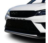 Alerón Universal para Coche, Tuning para alerón Delantero o Trasero, Protector de Goma Autoadhesivo, Accesorio para Coche S002 (Carbono, Frontal y Lateral)